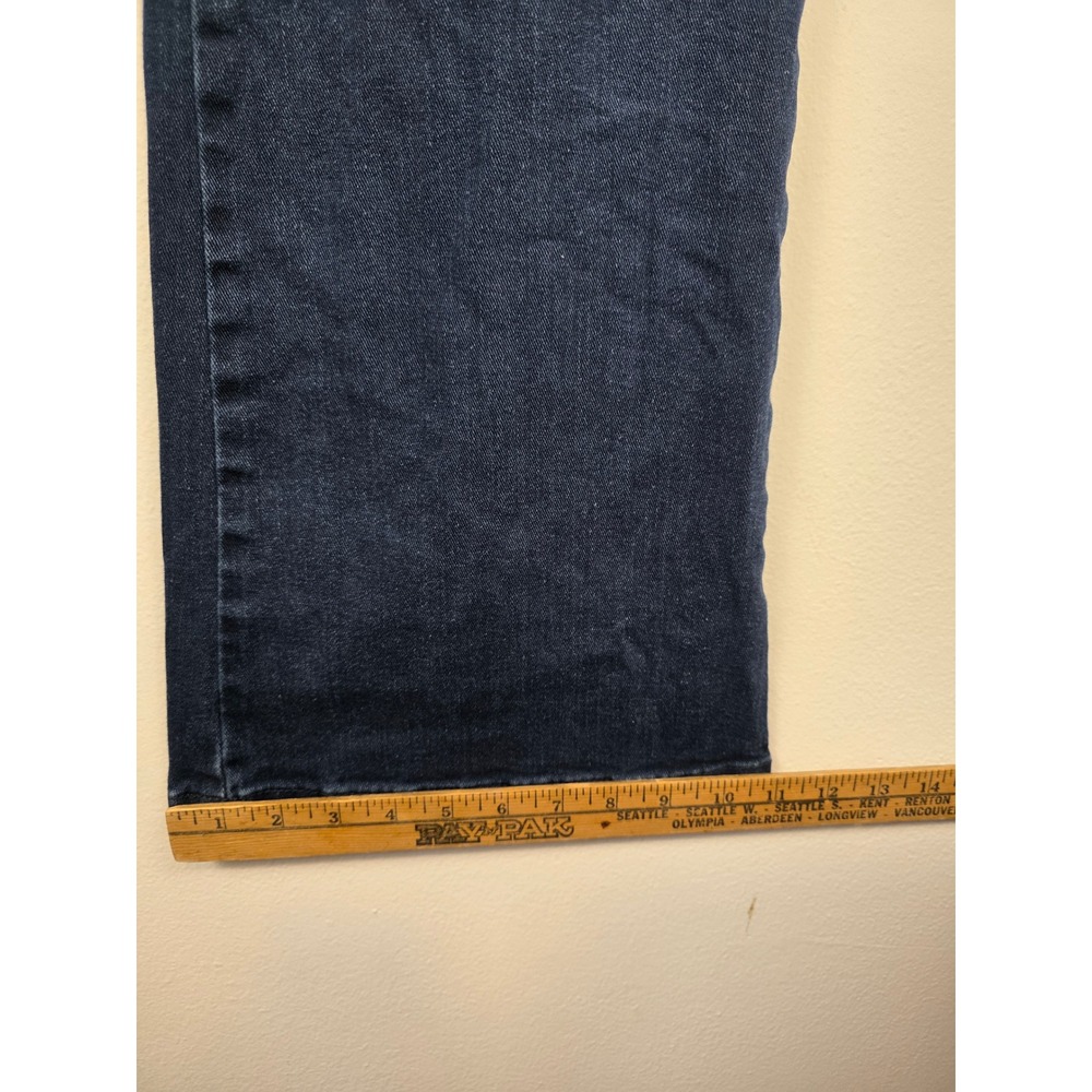 Maeve Anthropologie Naomi High Rise Wide Leg Jeans Dark Wash Indigo Blue Size 27 - Picture 10 of 10